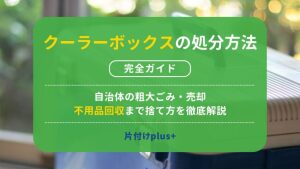 クーラーボックスの処分方法完全ガイド｜自治体の粗大ごみ・売却・不用品回収まで捨て方を徹底解説
